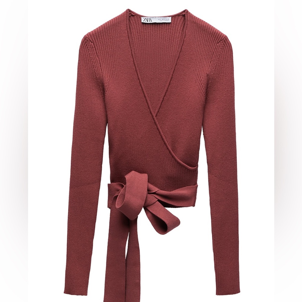 Zara Rib Knit Top